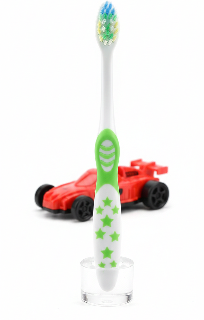 DORCO Children's Soft Toothbrush Set with Toy - Kids Dental Care Click to buy