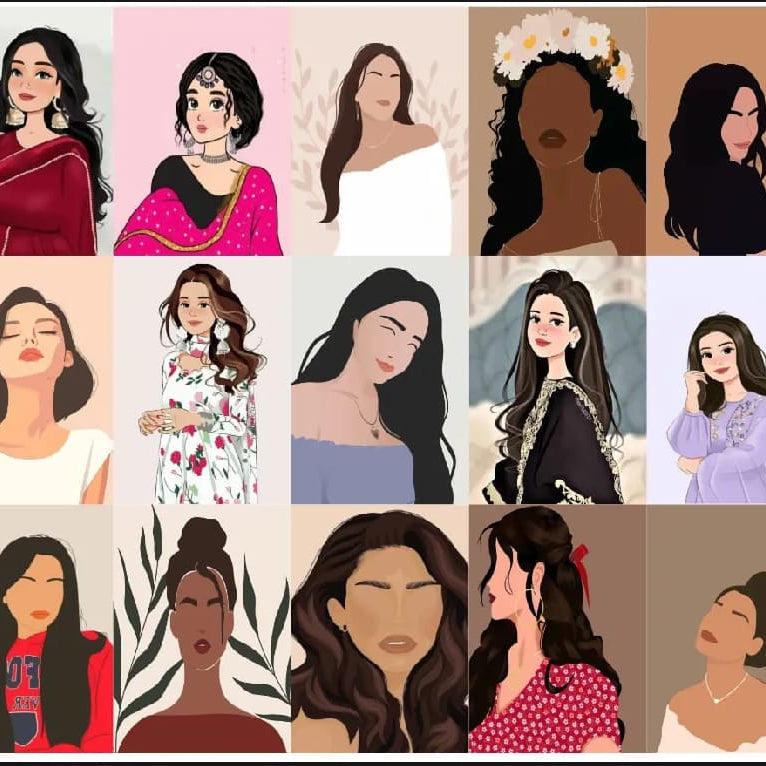 Earrings Eidi Cards Pack of 27 - Eid Gift Presentation Cards Click to buy