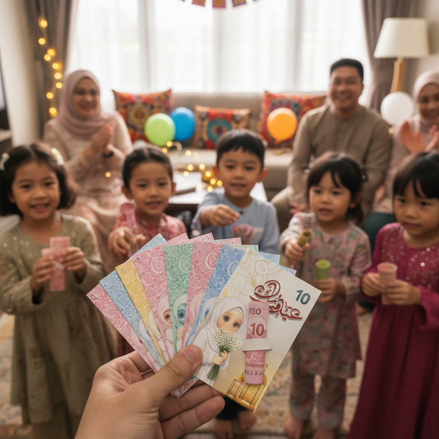 Eidi Cards Pack of 10 - Eid Money Gift Envelopes (Made in Pakistan) Click to buy