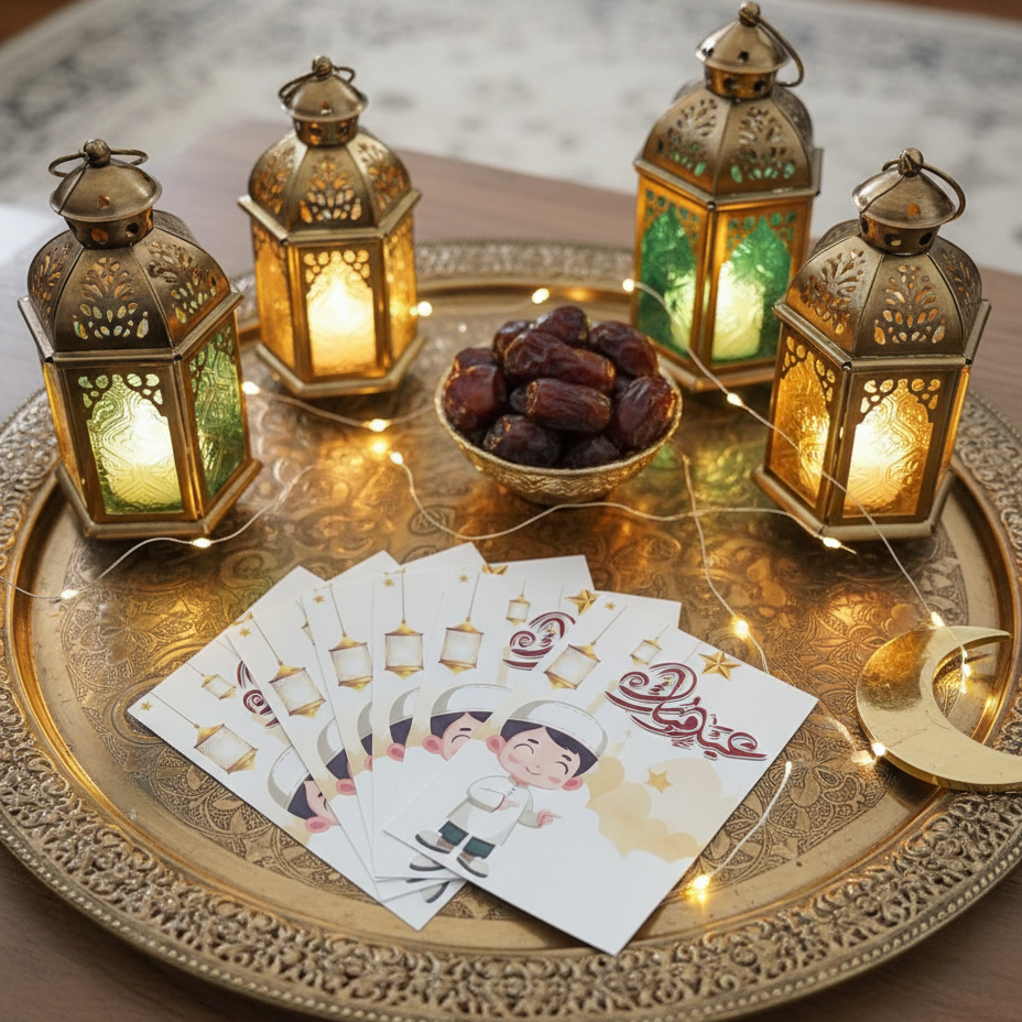 Eidi Cards Pack of 10 - Eid Money Gift Envelopes (Made in Pakistan) Click to buy