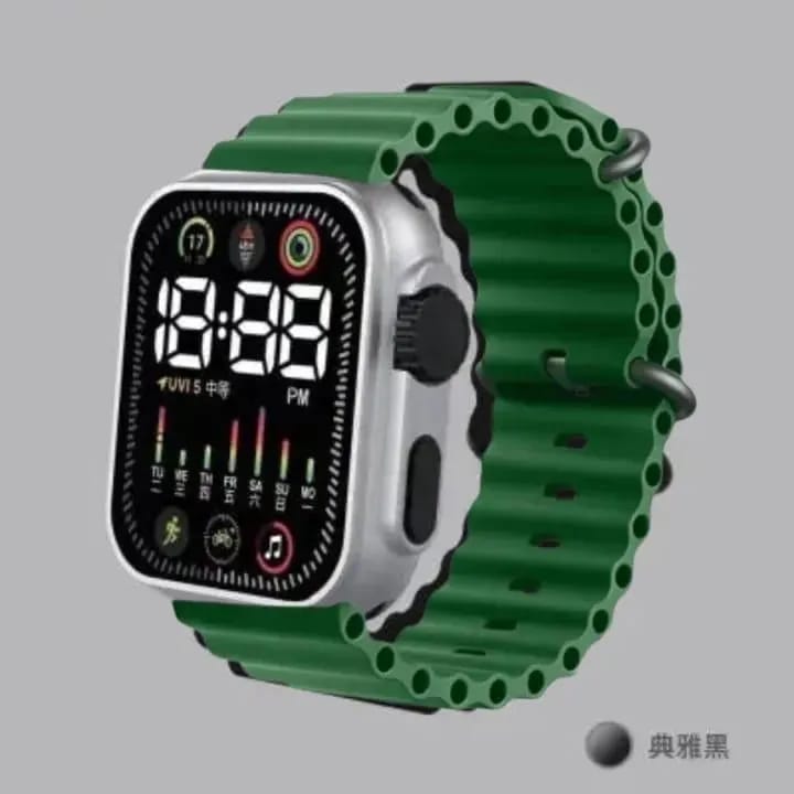 Unisex Waterproof Digital Display Watch - LED Sports Watch for Men & Women Click to buy