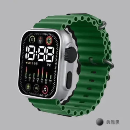 Unisex Waterproof Digital Display Watch - LED Sports Watch for Men & Women Click to buy