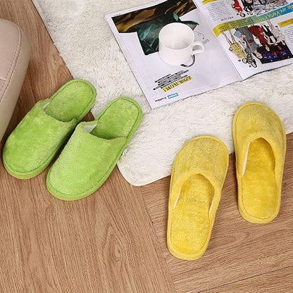 Premium Cotton Slippers - Soft, Breathable & Anti-Slip Indoor Footwear Click to buy