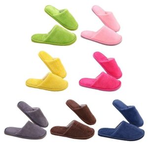 Premium Cotton Slippers - Soft, Breathable & Anti-Slip Indoor Footwear Click to buy