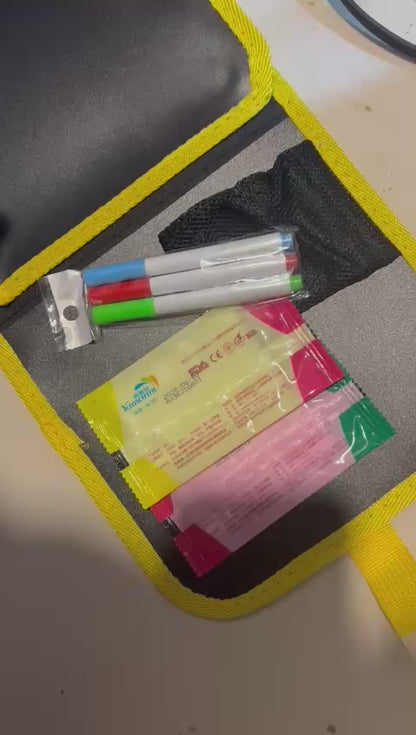 Erasable and Reusable Doodle Magic Blackboard Book for Kids